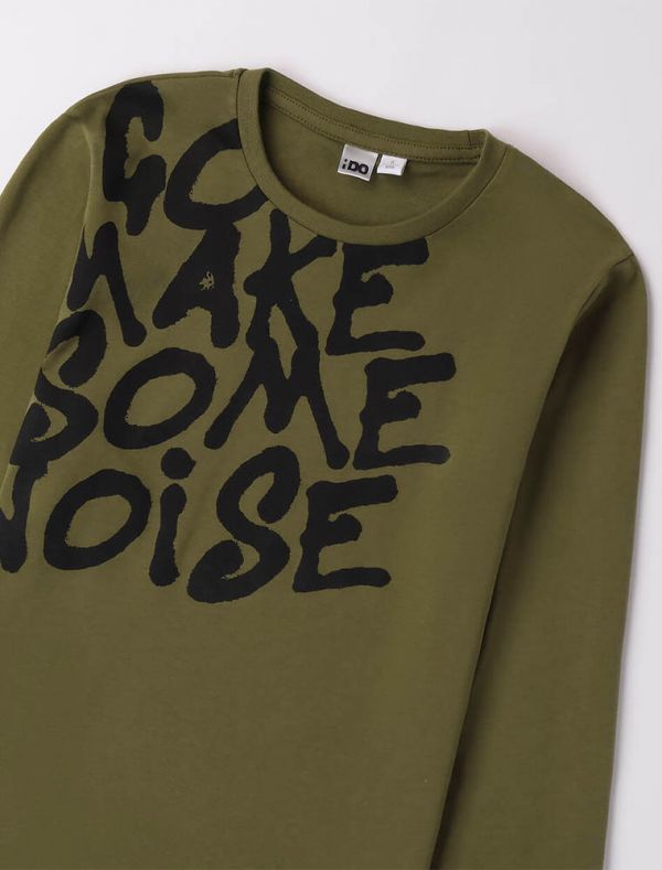 T-shirt manica lunga I Do - verde militare
