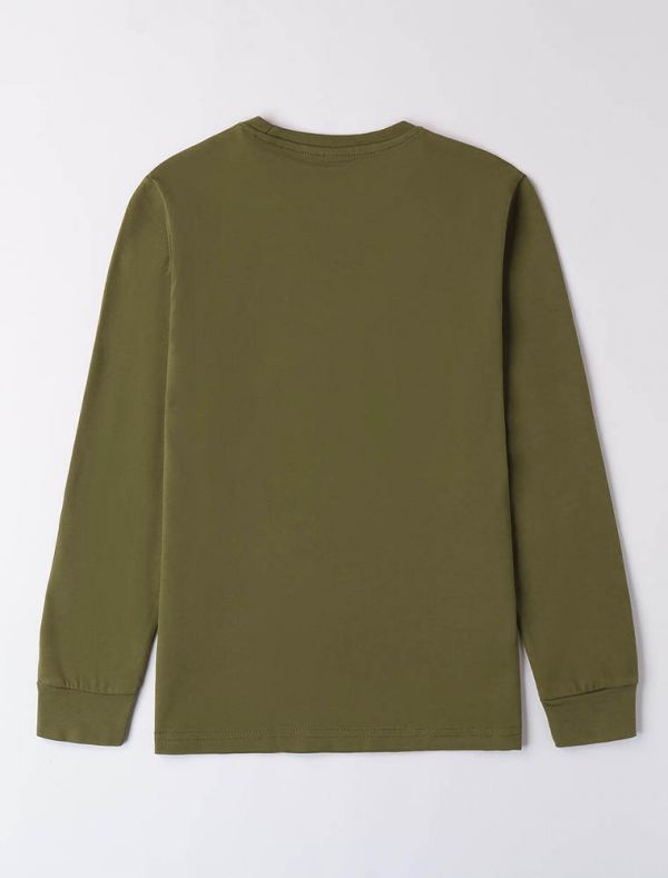 T-shirt manica lunga I Do - verde militare