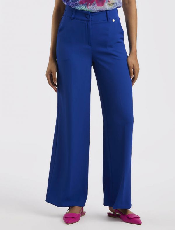 Pantalone Rinascimento - blu cina