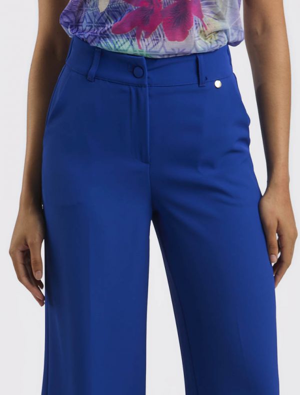 Pantalone Rinascimento - blu cina