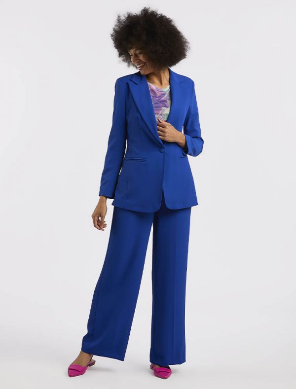 Pantalone Rinascimento - blu cina