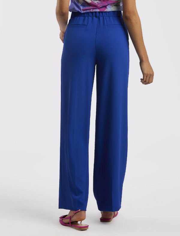 Pantalone Rinascimento - blu cina