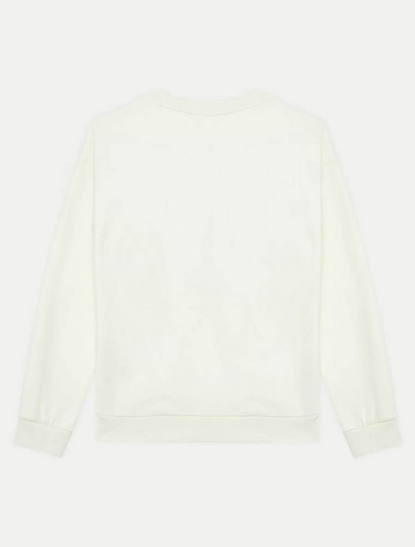 Maglia in felpa Guess - crema