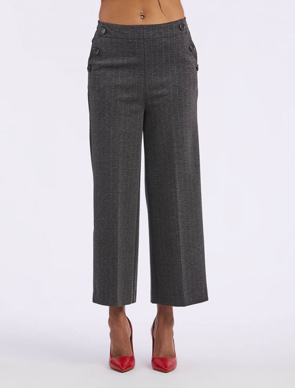 Pantalone Fly Girl - piombo