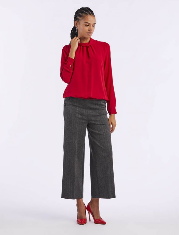 Pantalone Fly Girl - piombo