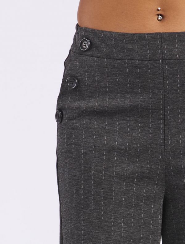 Pantalone Fly Girl - piombo