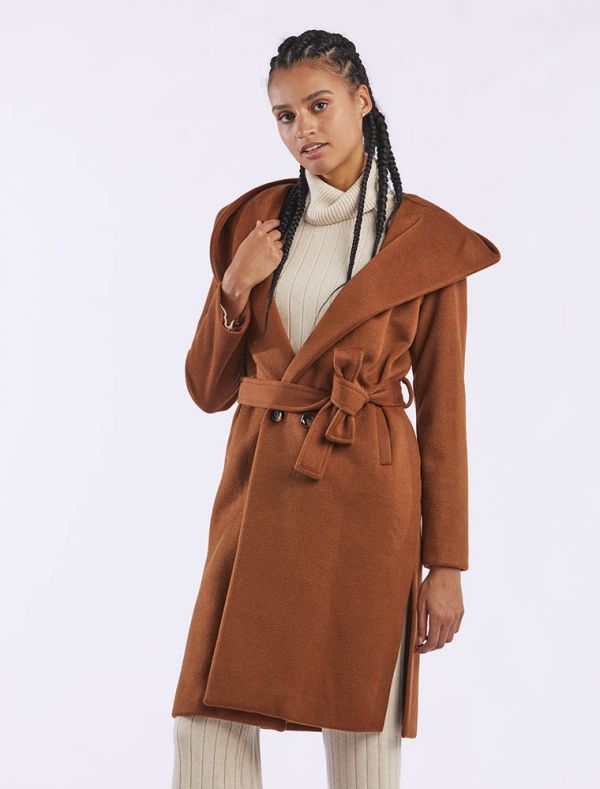 Cappotto Fly Girl - cannella