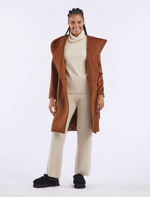 Cappotto Fly Girl - cannella