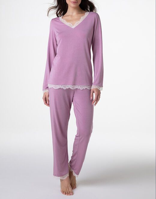 Pigiama lungo Lovable - rosa