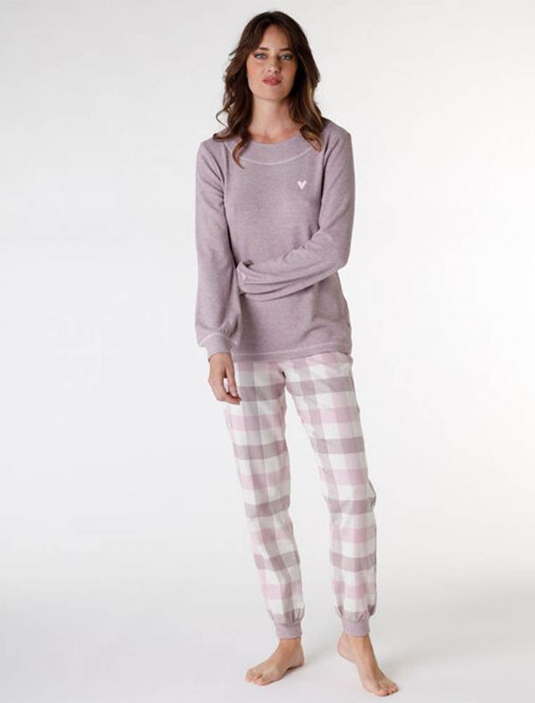 Pigiama lungo Lovable rosa Smartmoda Shop Online