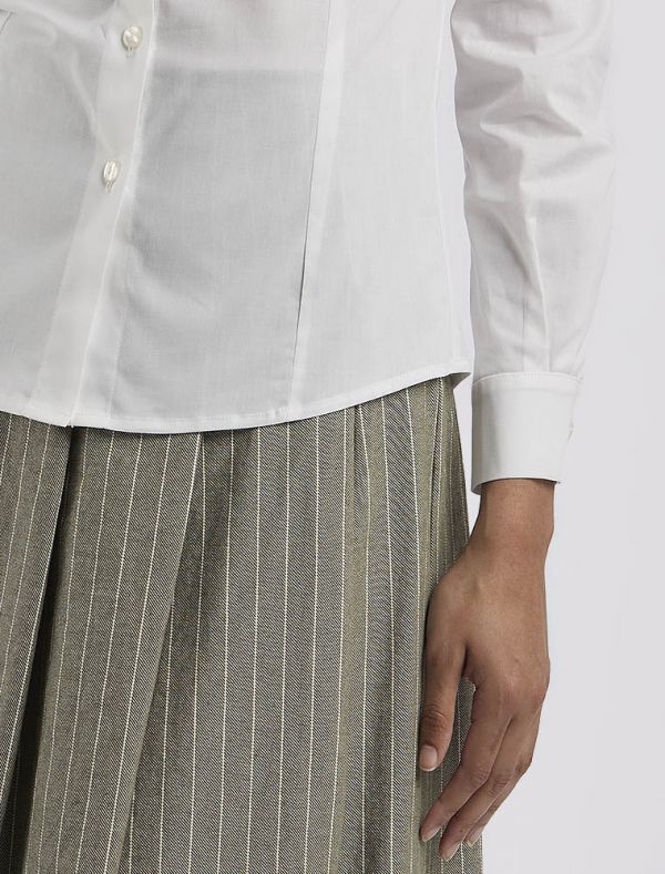 Camicia manica lunga giovane San Babila - bianco
