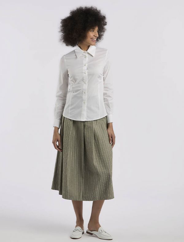 Camicia manica lunga giovane San Babila - bianco