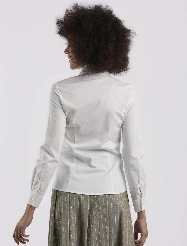 Camicia manica lunga giovane San Babila - bianco