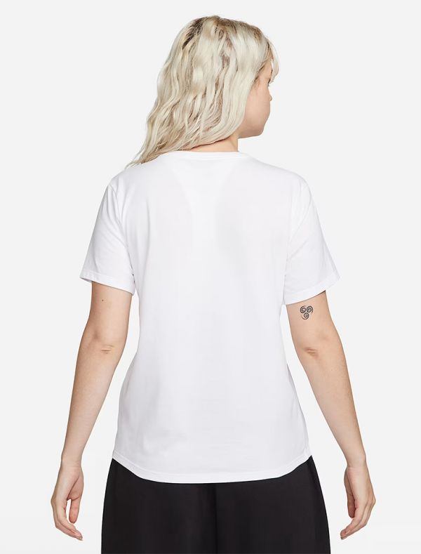 T-shirt manica corta sportiva Nike - bianco