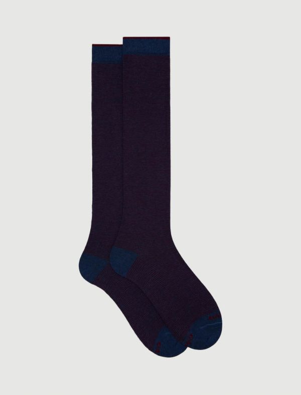 Calzini cotone lunghi Gallo - jeans