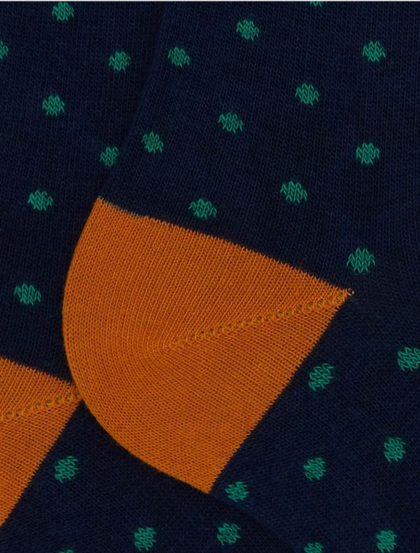 Calzini cotone lunghi Gallo - royal