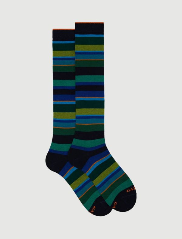 Calzini cotone lunghi Gallo - navy