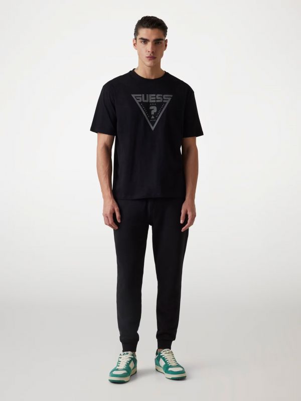 T-shirt manica corta sportiva Guess Sport - black