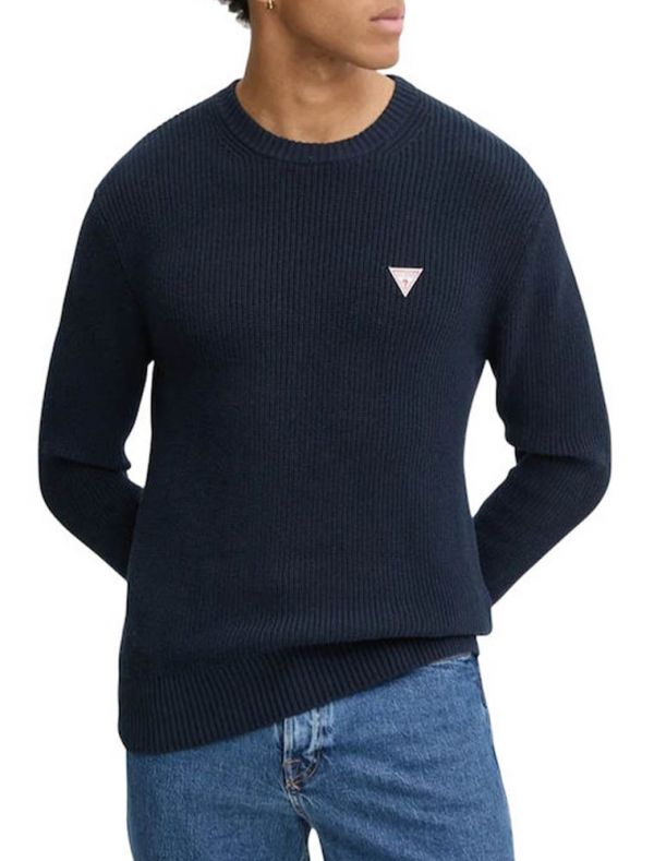 Maglia manica lunga Guess Jeans - blu
