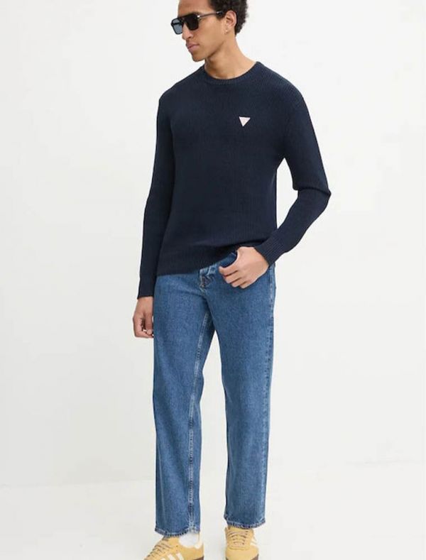 Maglia manica lunga Guess Jeans - blu