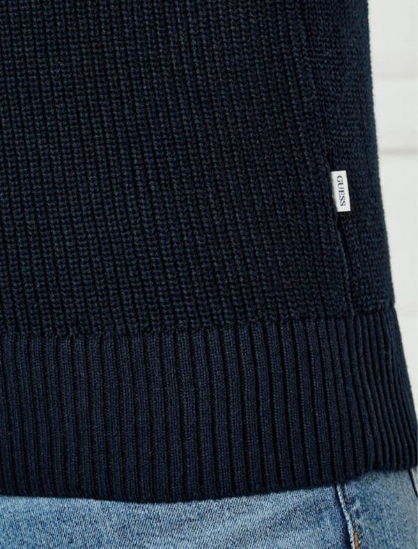Maglia manica lunga Guess Jeans - blu