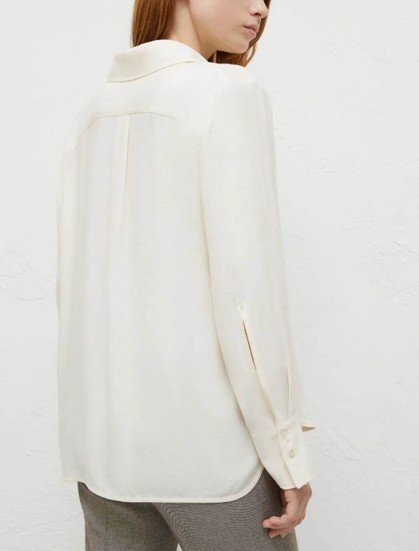 Camicia manica lunga Marella - panna