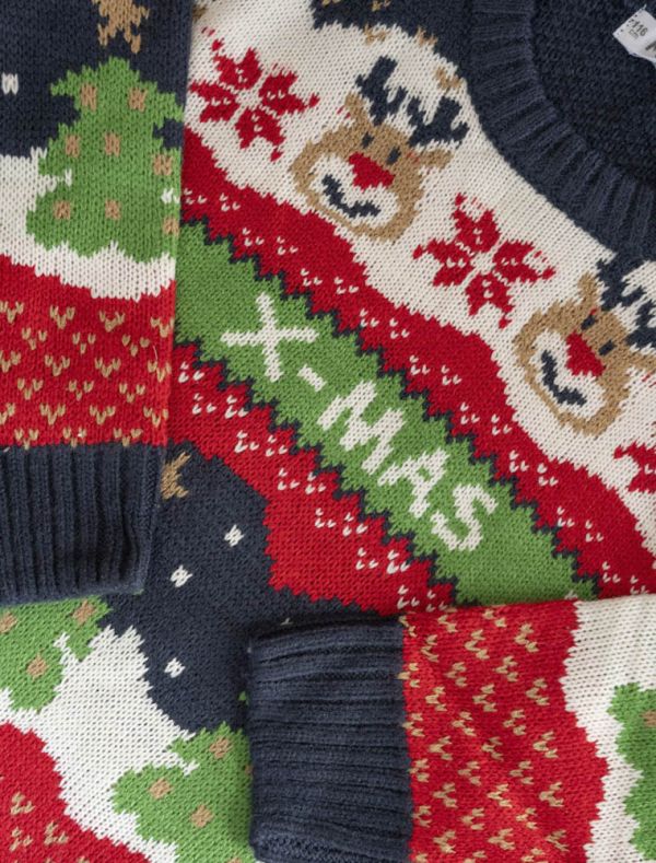 Pullover manica lunga Melby - verde