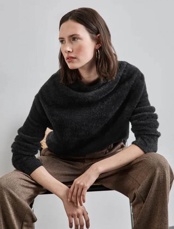 Maglia manica lunga Street One - nero