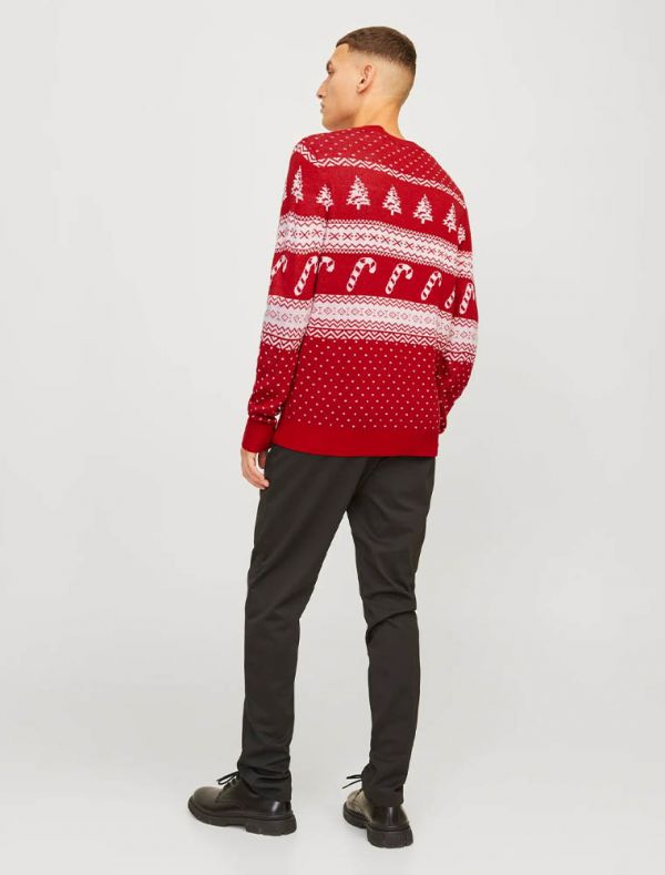 Maglia manica lunga Jack & Jones - rosso