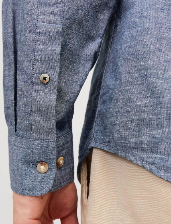 Camicia manica lunga Jack & Jones - denim