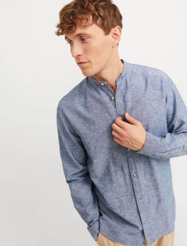 Camicia manica lunga Jack & Jones - denim