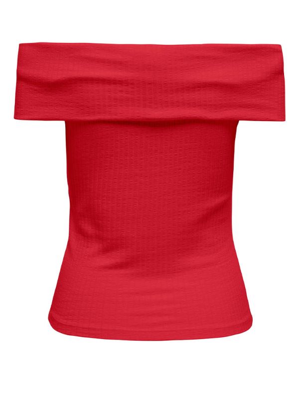 Top Jdy - rosso