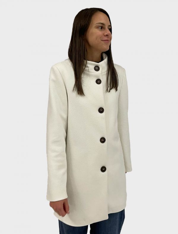 Cappotto San Babila - bianco panna
