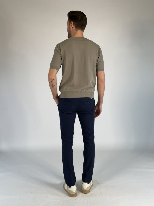 T-shirt manica corta Morgano - tortora