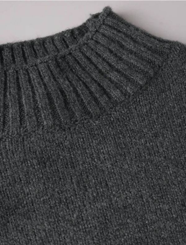 Pullover manica lunga Street One - antracite