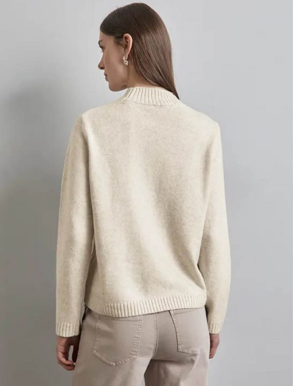 Pullover manica lunga Street One - cream