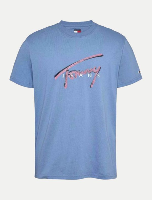 T-shirt manica corta Tommy Jeans - blue