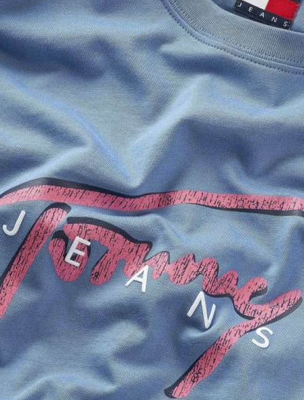 T-shirt manica corta Tommy Jeans - blue