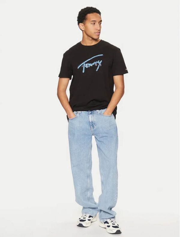 T-shirt manica corta Tommy Jeans - black
