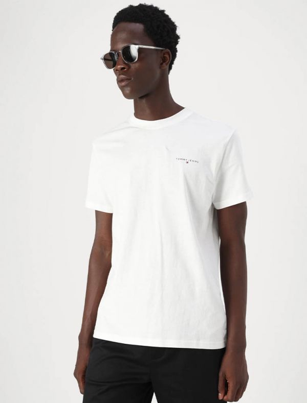 T-shirt manica corta Tommy Jeans - ecru