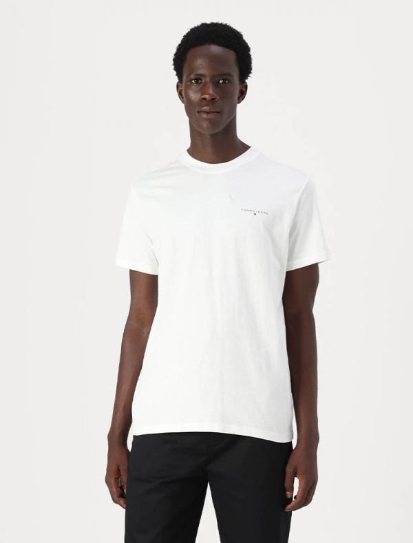 T-shirt manica corta Tommy Jeans - ecru