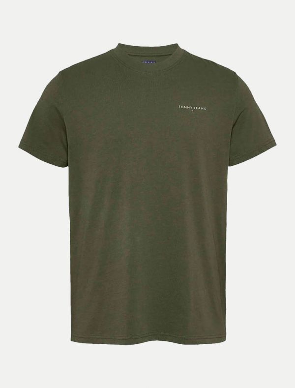 T-shirt manica corta Tommy Jeans - green