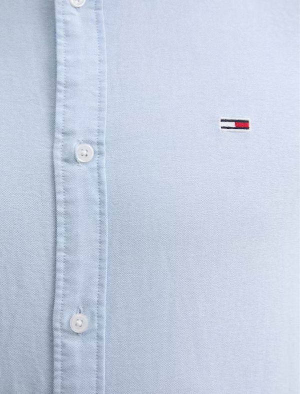 Camicia manica lunga casual Tommy Jeans - azzurro