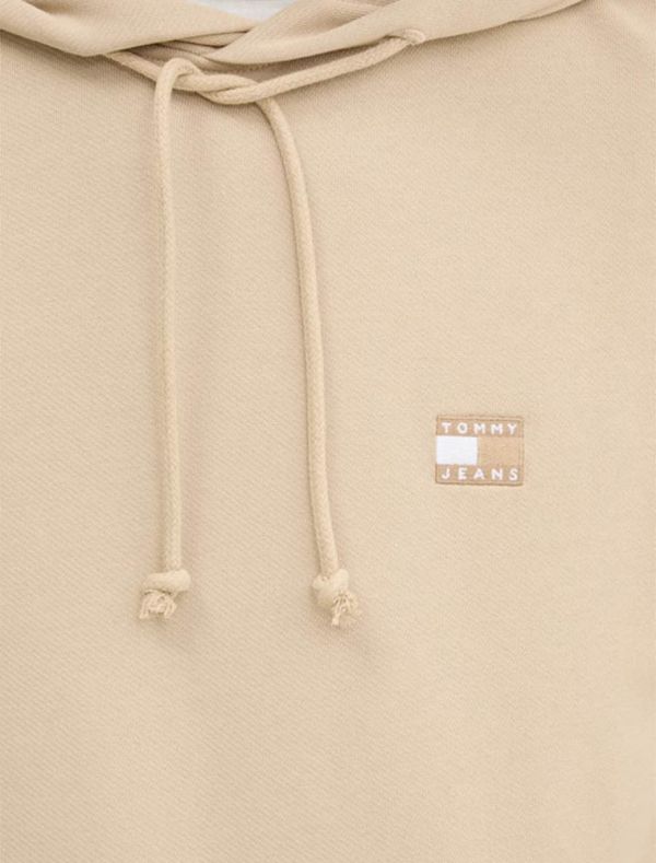 Maglia in felpa cappuccio Tommy Jeans - beige