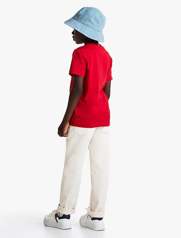 T-shirt manica corta Tommy Hilfiger - red