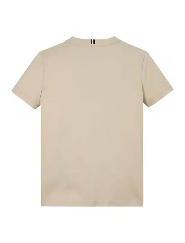 T-shirt manica corta Tommy Hilfiger - beige