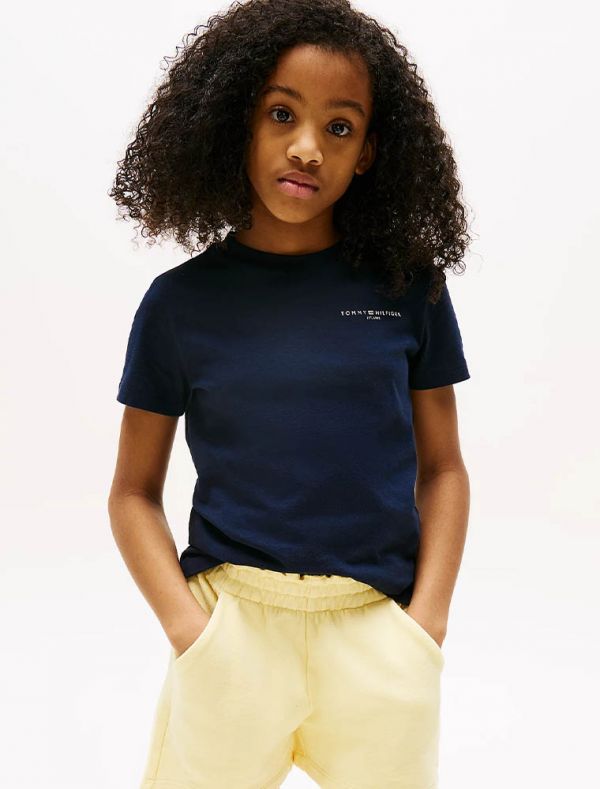 T-shirt manica corta Tommy Hilfiger - navy