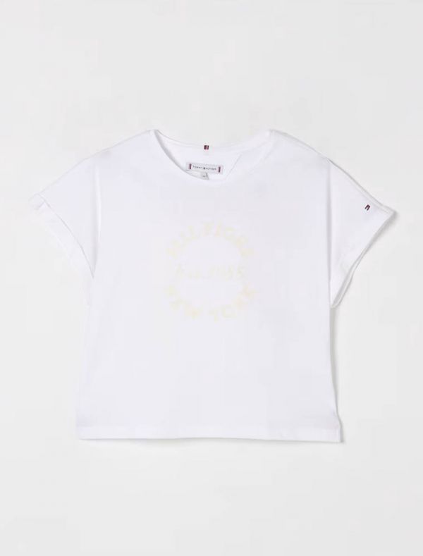 T-shirt manica corta Tommy Hilfiger - white
