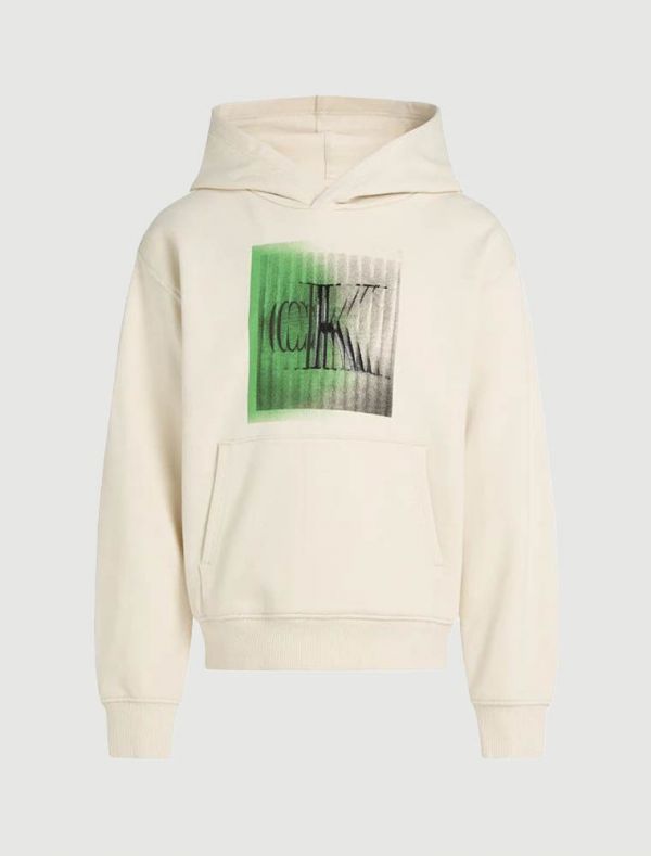 Maglia in felpa Calvin Klein - panna