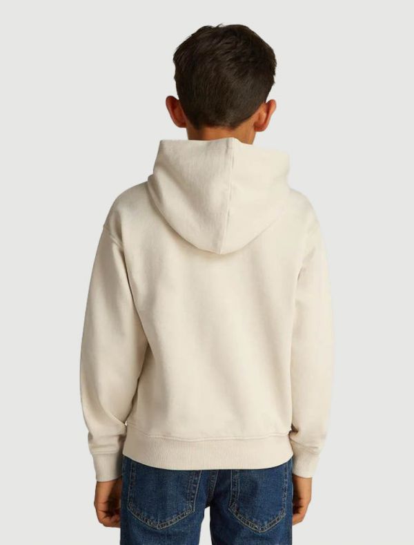 Maglia in felpa Calvin Klein - panna